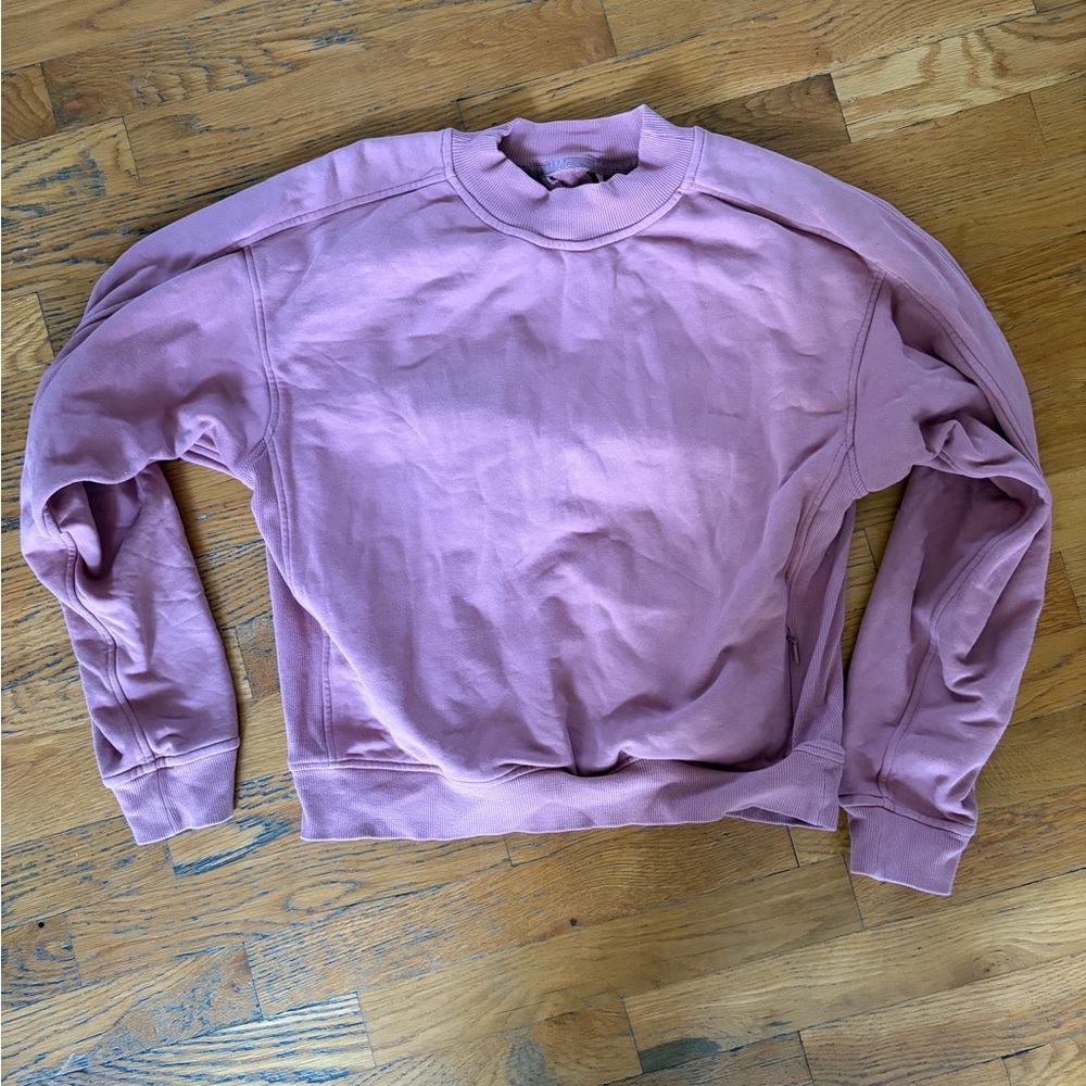 lululemon athletica mauve Pink Sweatshirt 4